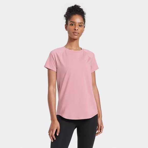 Target All In Motion dusty pink athletic workout t shirt - Picture 1 of 7